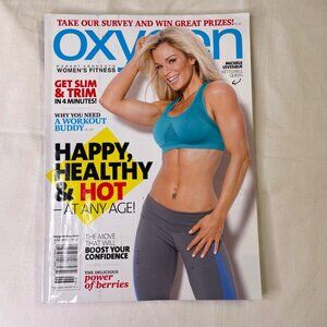 Oxygen Fitness Magazine u B November 2013 Michele Levesque Cover Vol 16 Is 6 No
